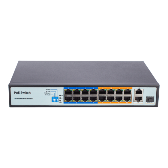 PoE коммутатор AT-NS-16P2G-1GS-150 (2F)